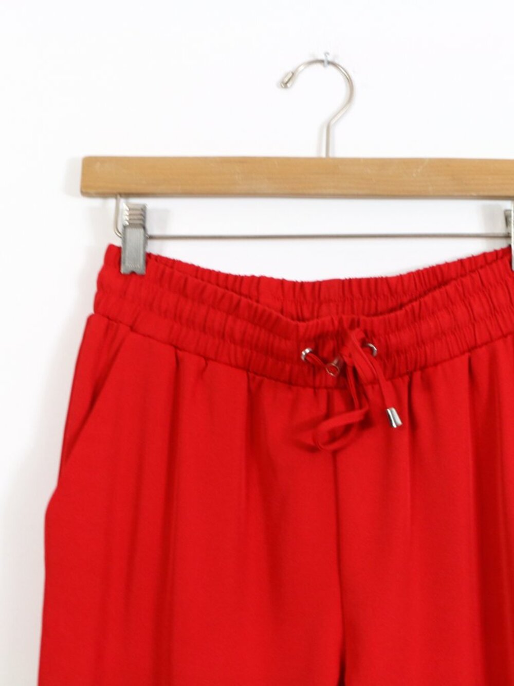 *Revamped Red Drawstring Jogger Pant - Picture 5 of 7